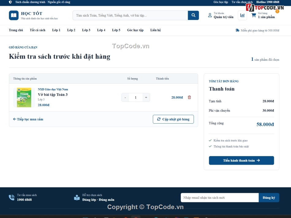 bán hoa,tiểu học,web bán sách